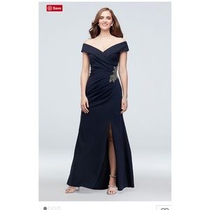 Blue Davids Bridal Long Dress